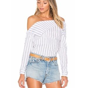 Lovers + Friends Asymmetrical blouse